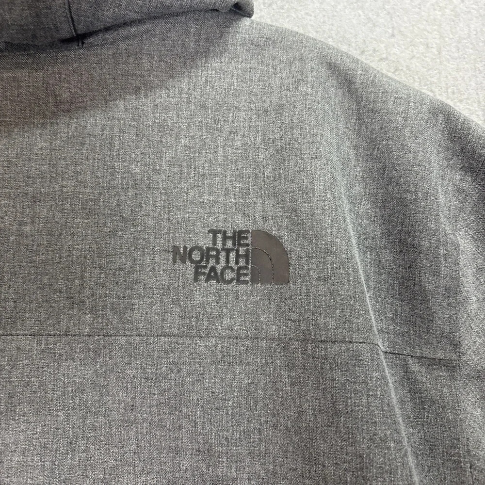 The North Face Inlux Dryvent Waterproof Hooded Insulated Winter Jacket, Grey, XL